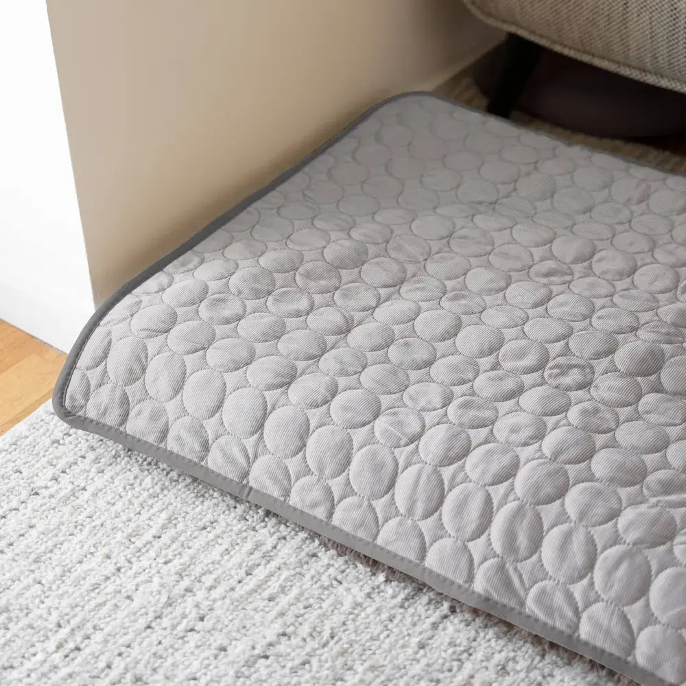 MrFluffyFriend - Tapis rafraîchissant gris pour chiens